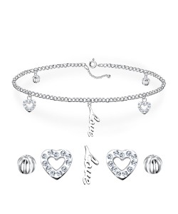 Love Silver Anklet ANK-01
